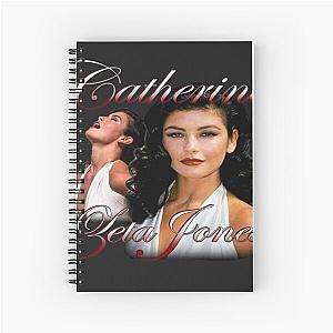 Catherine Zeta Jones t shirt Spiral Notebook