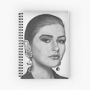 Catherine Zeta Jones Spiral Notebook