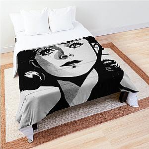 Catherine Deneuve portrait drawing Comforter