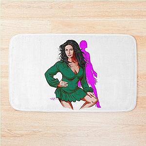 Catherine Zeta Jones - An illustration by Paul Cemmick Bath Mat