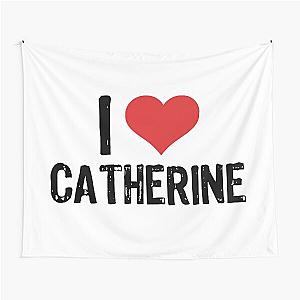 I Love Catherine Tapestry