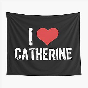 I Love Catherine Tapestry