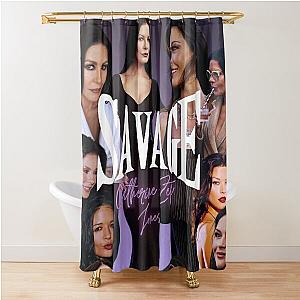 Morticia Catherine Zeta Jones Shower Curtain