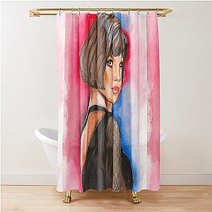 Catherine Zeta-Jones Shower Curtain