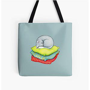 catnap All Over Print Tote Bag