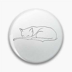 Cat catnap sketch Pin