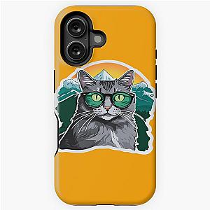 Catnap Forever Sunrise Over Snowcapped Mountains iPhone Tough Case