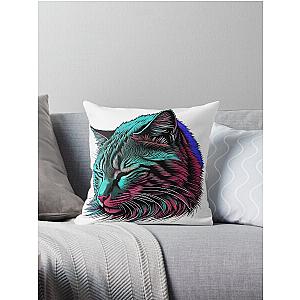 Catnap Throw Pillow