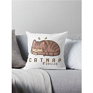 CatNap Sleep Chill Classic T-Shirt Throw Pillow