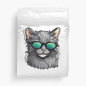 Catnap Forever Duvet Cover