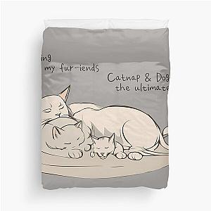 Catnap & Dog Day Delight Duvet Cover