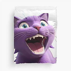 catnap laughing Duvet Cover