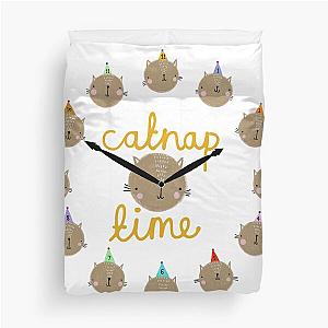 Catnap time Duvet Cover