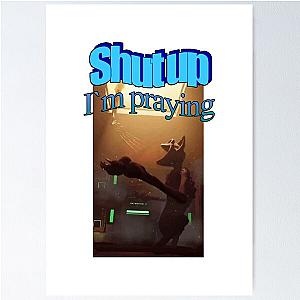 Catnap praying Poster