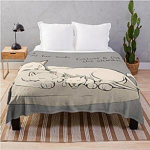 Catnap & Dog Day Delight Throw Blanket