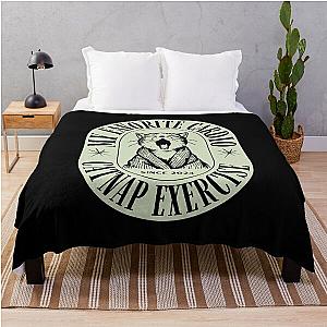 Funny catnap Cute Cat My Favorite Cardio Catnap Exercise napping Animals Throw Blanket