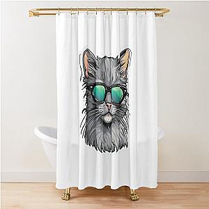 Catnap Forever Shower Curtain