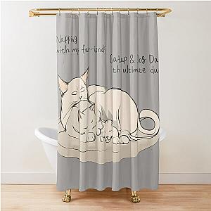 Catnap & Dog Day Delight Shower Curtain