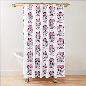 Cute Catnap Shower Curtain