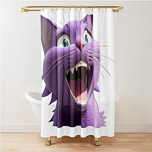 catnap laughing Shower Curtain