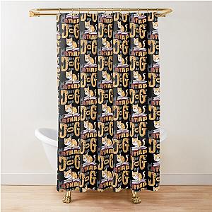 Dogday And Catnap Shower Curtain