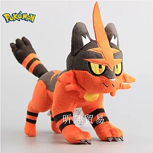 30cm Pokemon Sun and Moon Anime Torracat Plush Toys Cartoon Monster Plush Doll Soft Stuffed Torracat Doll Birthday Gift For Boys