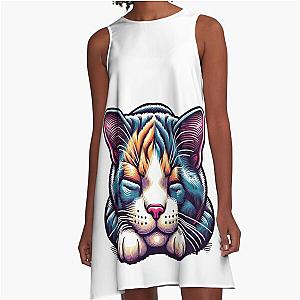 Catnap A-Line Dress