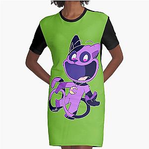 Catnap (Atlantis) Graphic T-Shirt Dress