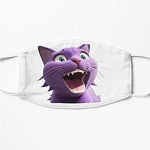 catnap laughing Flat Mask