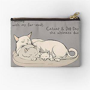 Catnap & Dog Day Delight Zipper Pouch