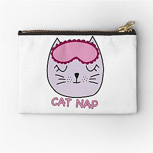 Cute Catnap Zipper Pouch