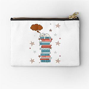 of Catnap: Adorable Cat Nap Design Zipper Pouch