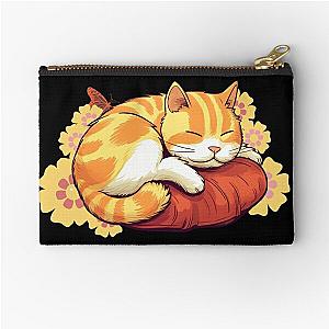 Purr-fect Rest - Cozy Catnap Zipper Pouch