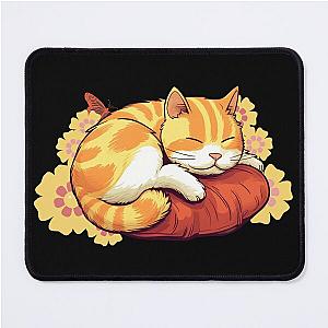 Purr-fect Rest - Cozy Catnap Mouse Pad