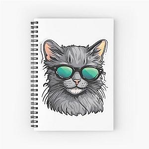 Catnap Forever Spiral Notebook