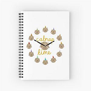 Catnap time Spiral Notebook