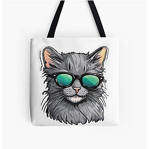 Catnap Forever All Over Print Tote Bag