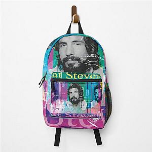 Portrait of British musician Cat Stevens Backpack