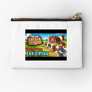 Cattle Country Beyond The Fence Line Cattle Country Zipper Pouches