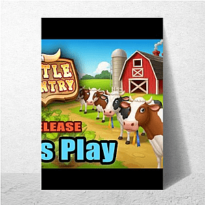 Cattle Country Beyond The Fence Line Cattle Country Posters