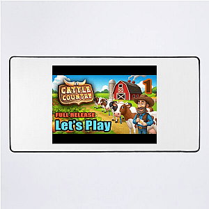 Cattle Country Beyond The Fence Line Cattle Country Mouse Pads