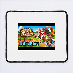 Cattle Country Beyond The Fence Line Cattle Country Mouse Pads