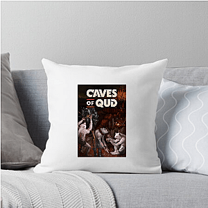 Caves of Qud Explore The Glimmering Caves Caves Of Qud Pillows Cover