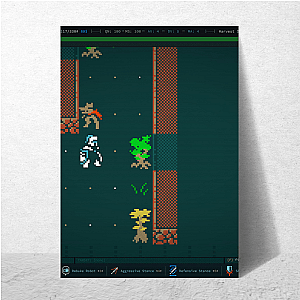 Caves of Qud Mutate Adapt Survive Caves Of Qud Posters