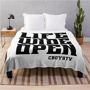 Cboystv Merch Life Wide Open Throw Blanket RB1810