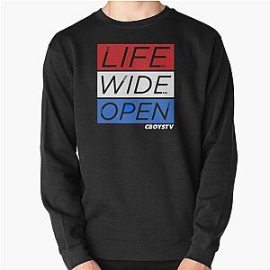 Cboystv Life Wide Open Rwb Factory Race Merch Pullover Sweatshirt RB1810