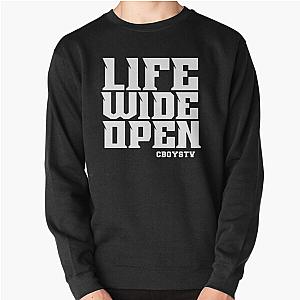 Cboystv Merch Life Wide Open Pullover Sweatshirt RB1810