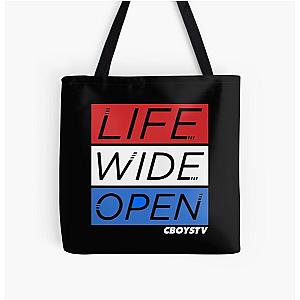 Cboystv Life Wide Open Rwb Factory Race Merch All Over Print Tote Bag RB1810