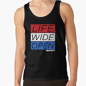 Cboystv Life Wide Open Rwb Factory Race Merch Tank Top RB1810