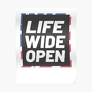 Cboystv Acid Lake Life Wide Open 2 Swea Poster RB1810